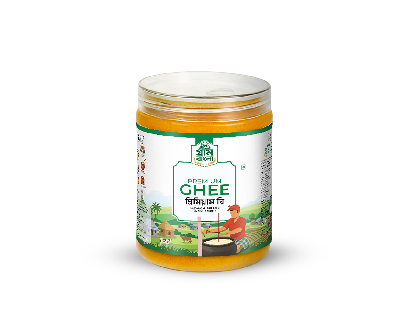 প্রিমিয়াম গাওয়া ঘি 500g – খাঁটি দেশি স্বাদের নিশ্চয়তা